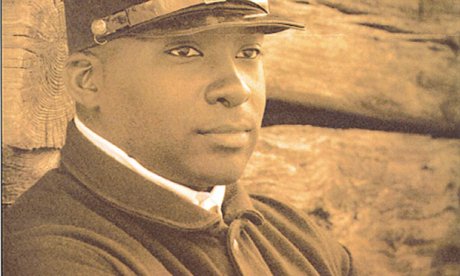 A sepia-colored image of black Union soldier Angus August Burleigh