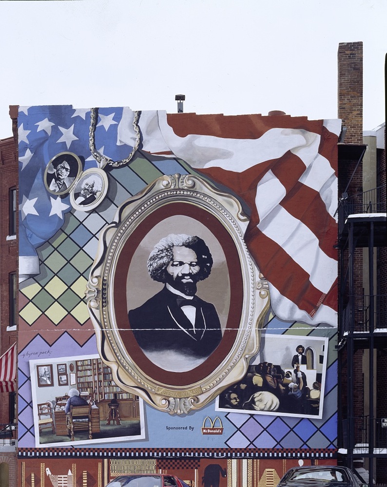 Frederick Douglass mural, Washington, DC 