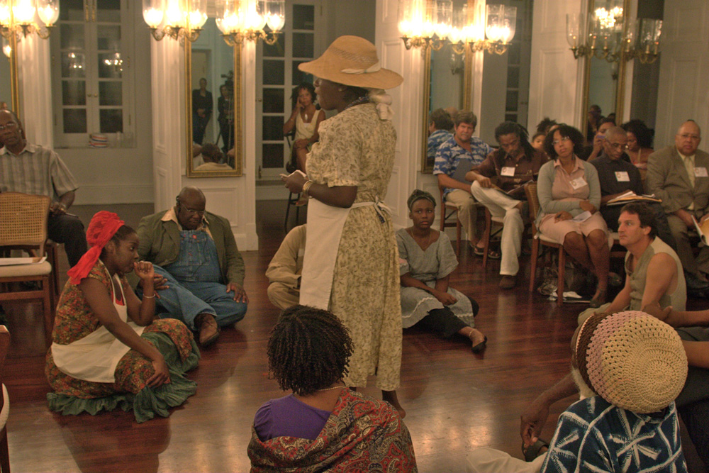 Actors dramatize works of Virgin Islands authors