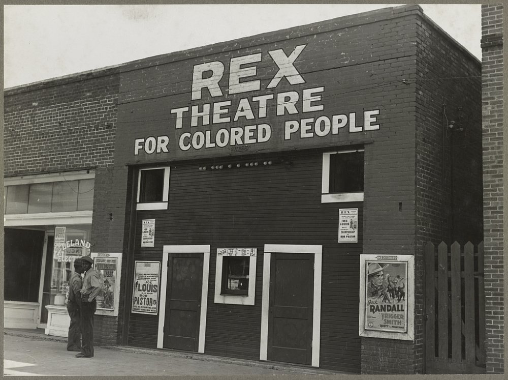 The Rex theatre for Negro people