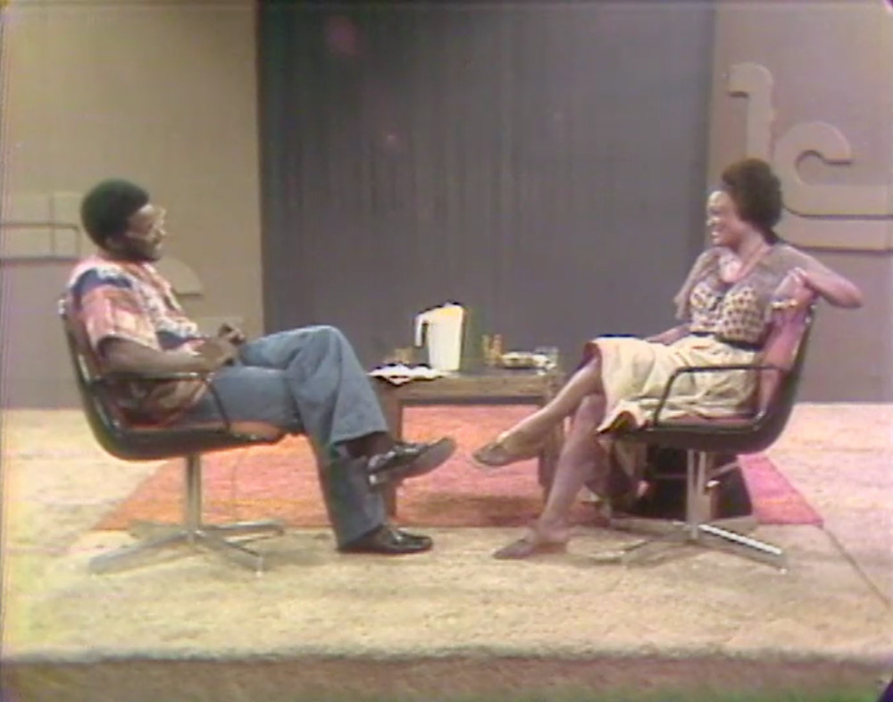 Musician Eartha Kitt, interviewed by host Ron Scott 1978