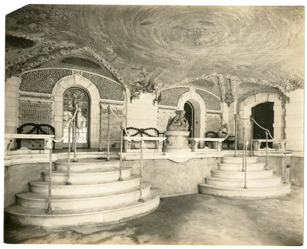 Swimming Pool Grotto, photograph, 1916