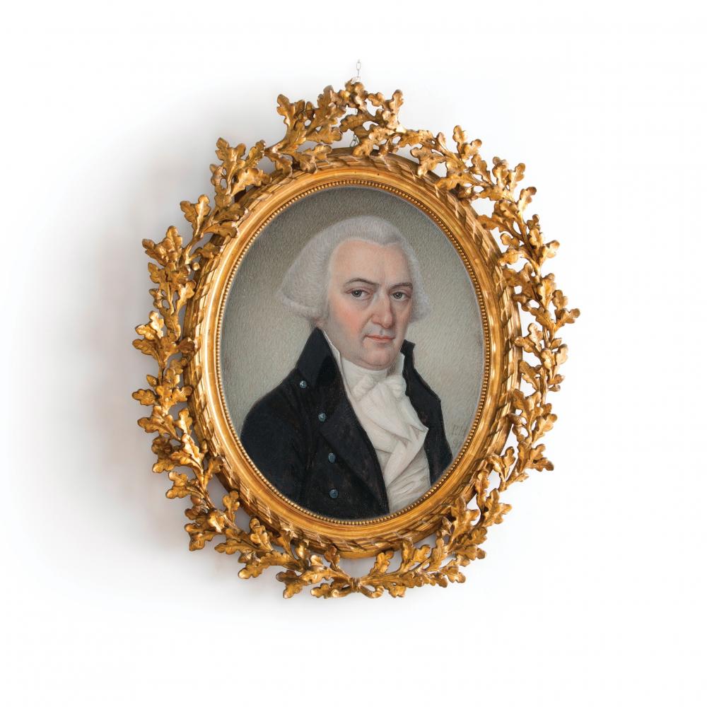 Portrait of Gouverneur Morris done by Pierre Henri in 1798