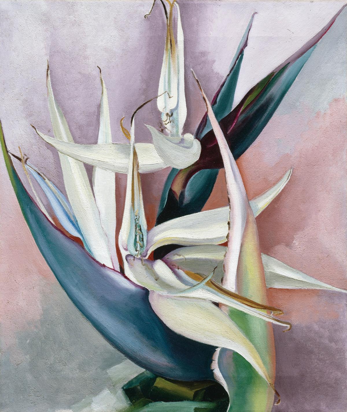 White Bird of Paradise, 1939, by Georgia O'Keeffe