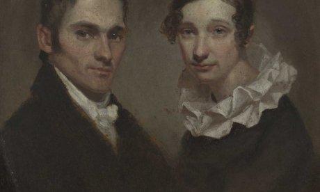 painting of a man and woman