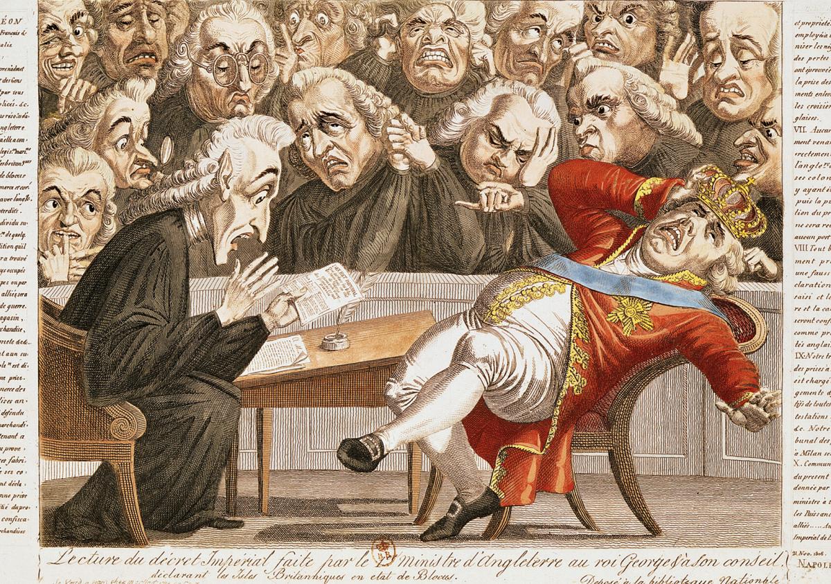 George III political cartoon 