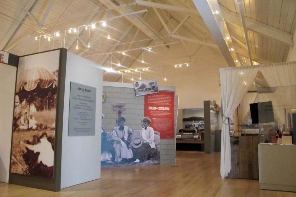 After receiving a Sustaining Cultural Heritage Collections grant, the Abbe Museum installed LED lights and other electrical improvements to reduce energy consumption.