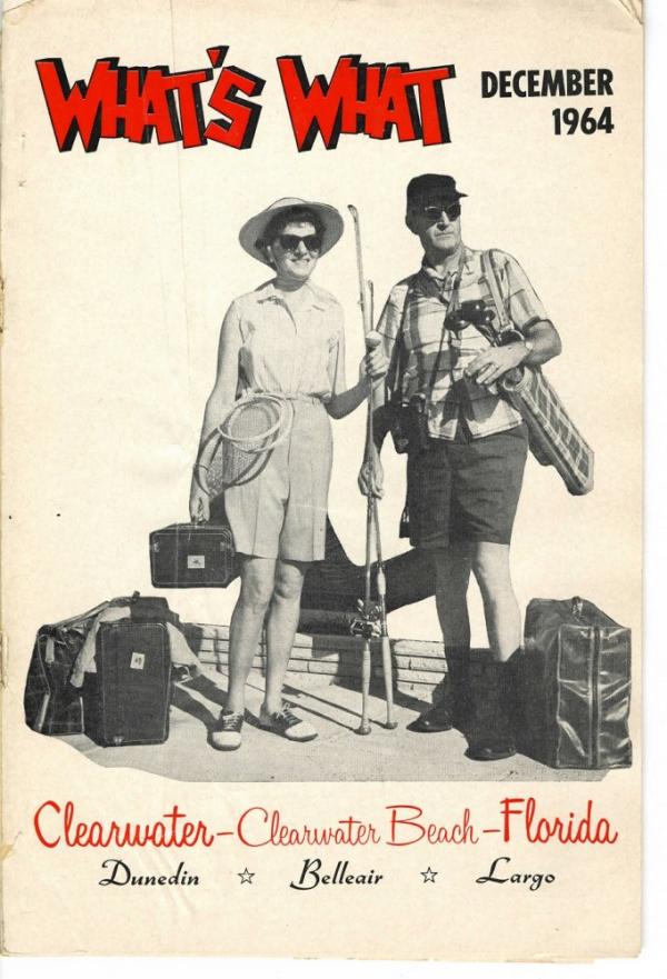 The front cover of "What's What in Clearwater"