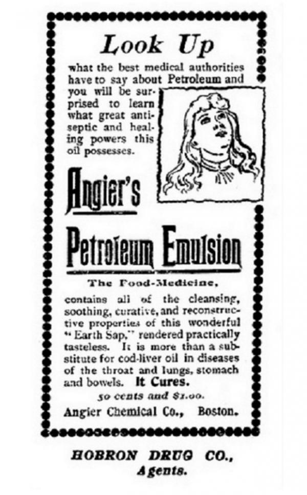 Angier's Petroleum Emulsion
