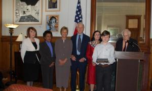 NEH Chairman Leach swears in five new members of the National Humanities Council