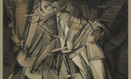 Marcel Duchamp (French, 1887-1968), Nude Descending a Staircase (No. 2), 1912.