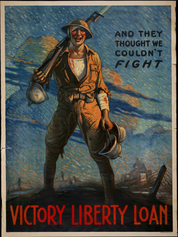 Poster advertising the Victory Liberty Loan