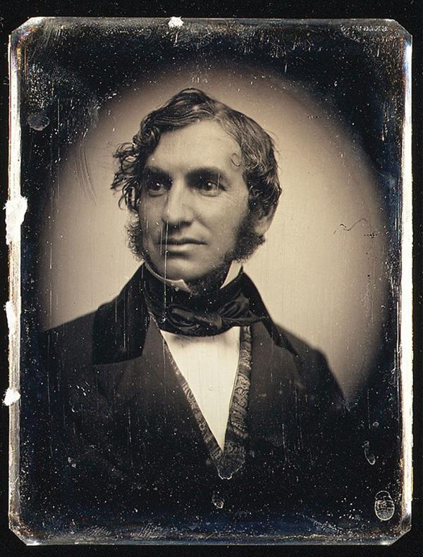Portrait of Henry Wadsowrth Longfellow. 