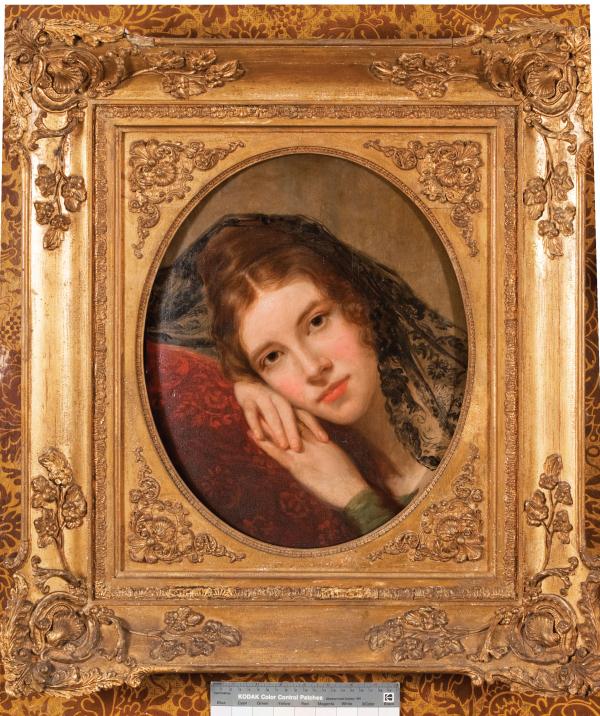 Portrait of Fanny Appleton. 