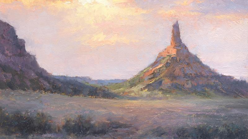 Chimney Rock—Morrill County, 2014, by Todd A. Williams