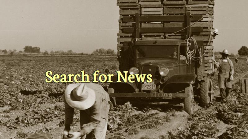 Historical Agricultural News web site