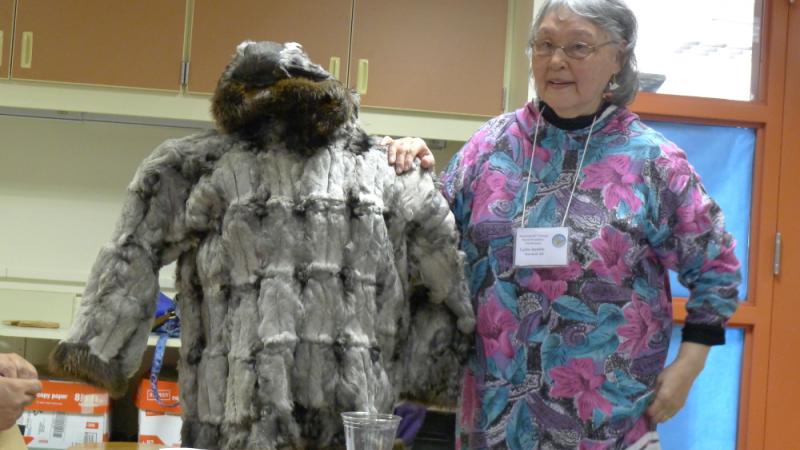 Bird skin parka processed with collections kits