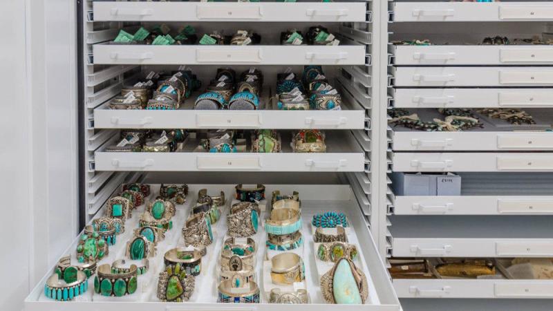 MNA's Native American jewelry collection includes over 3,200 pieces.