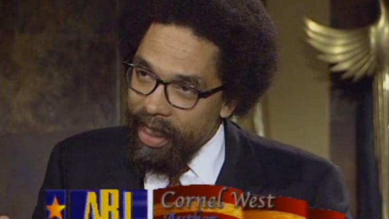 Author and public scholar Cornel West, interviewed on ABJ in 1998.