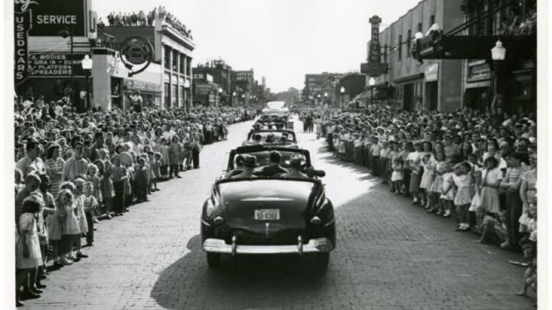 The photograph most likely shows the Centennial Parade.