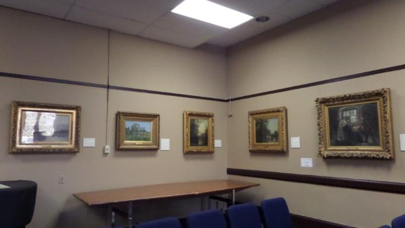 Paintings in the Paterson Public Library