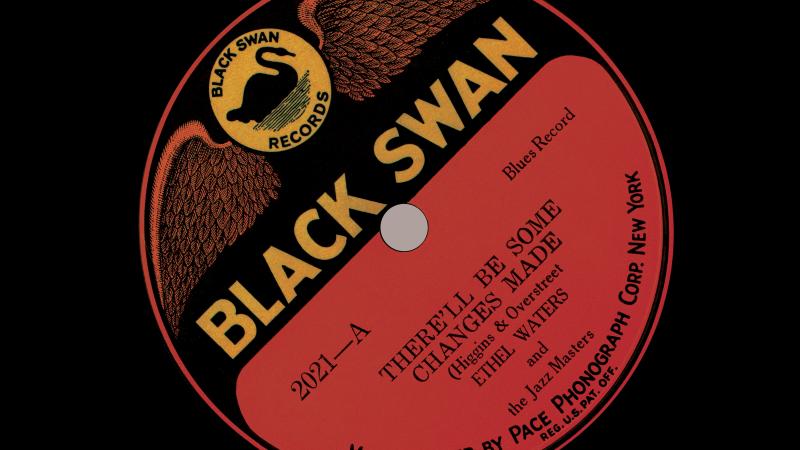 A record jacket from Black Swan Company 