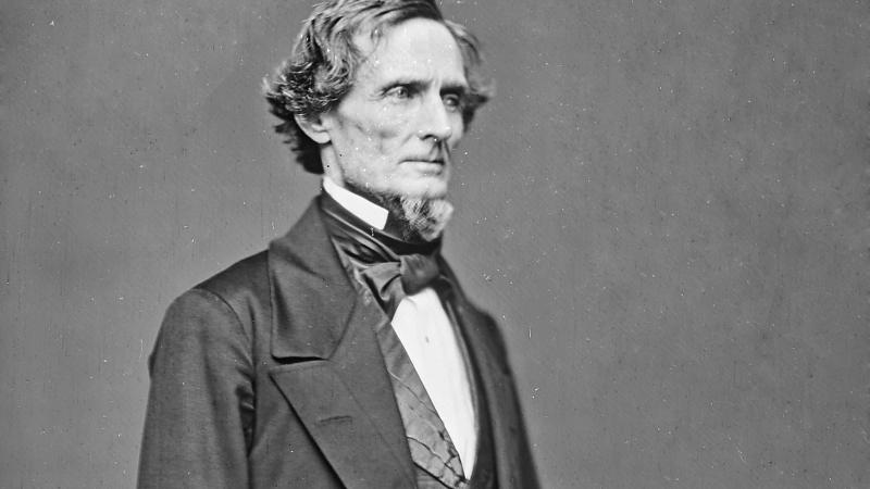 Jefferson Davis, the first and only President of the Confederacy.