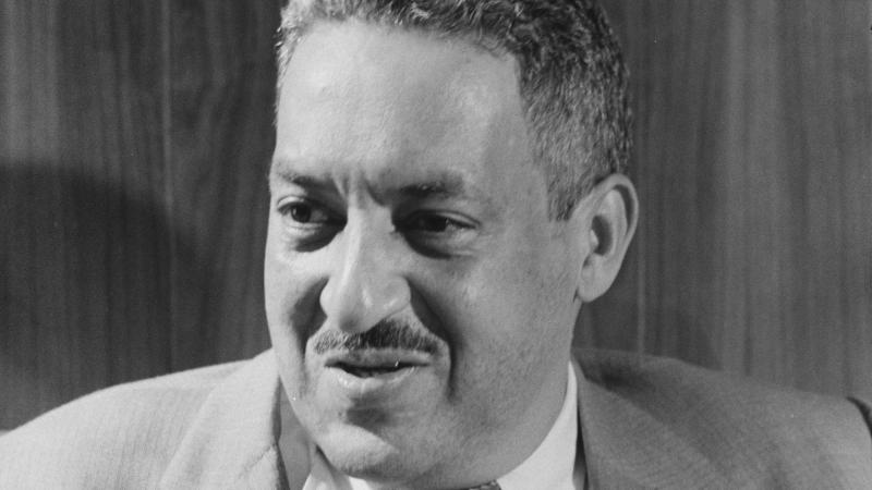 Thurgood Marshall, attorney for the NAACP.