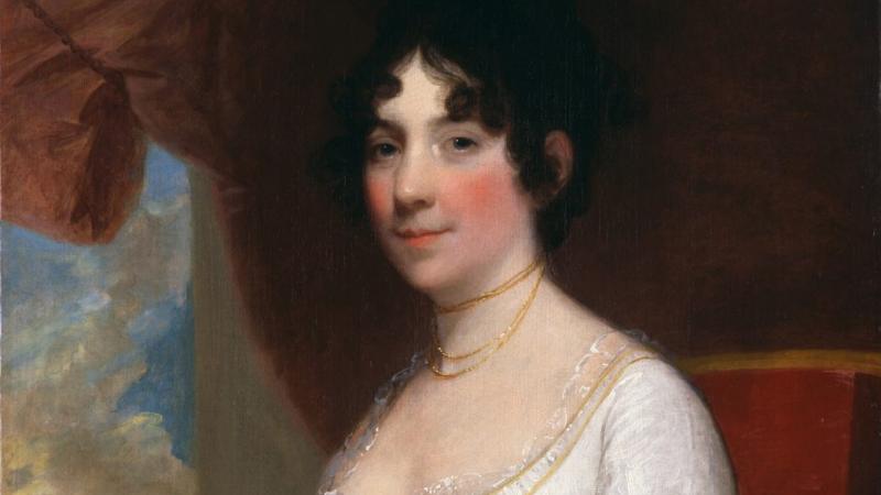 Dolley Madison, by Gilbert Stuart