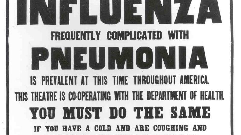 The Influenza Epidemic of 1918.