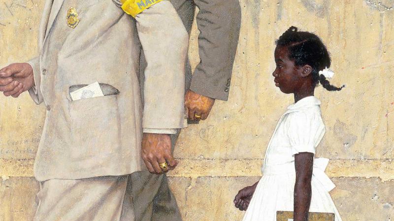 "The Problem We All Live With," Norman Rockwell, 1963