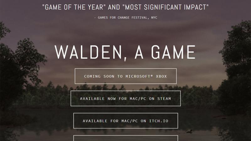 Walden, a Game.