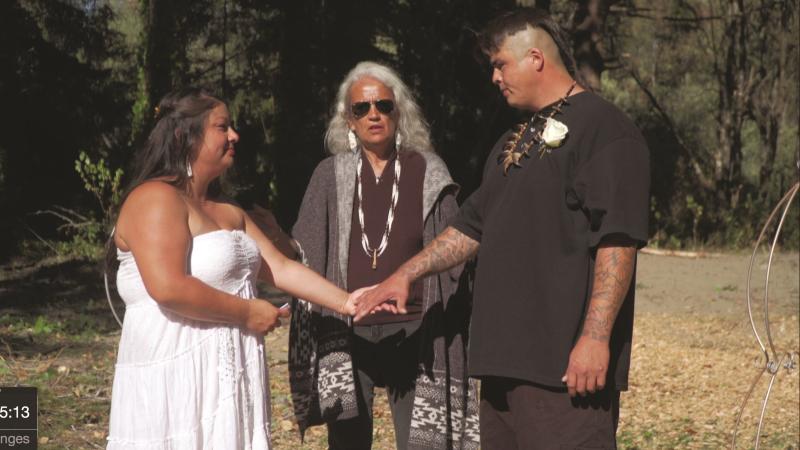 Native Justice wedding