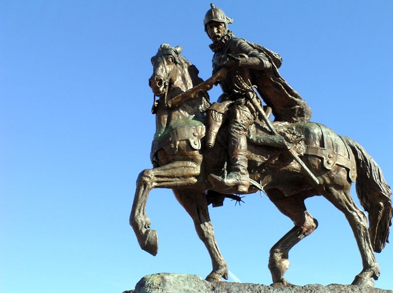 equestrian statue of Juan de Oñate, Captain General and First Governor of New Me