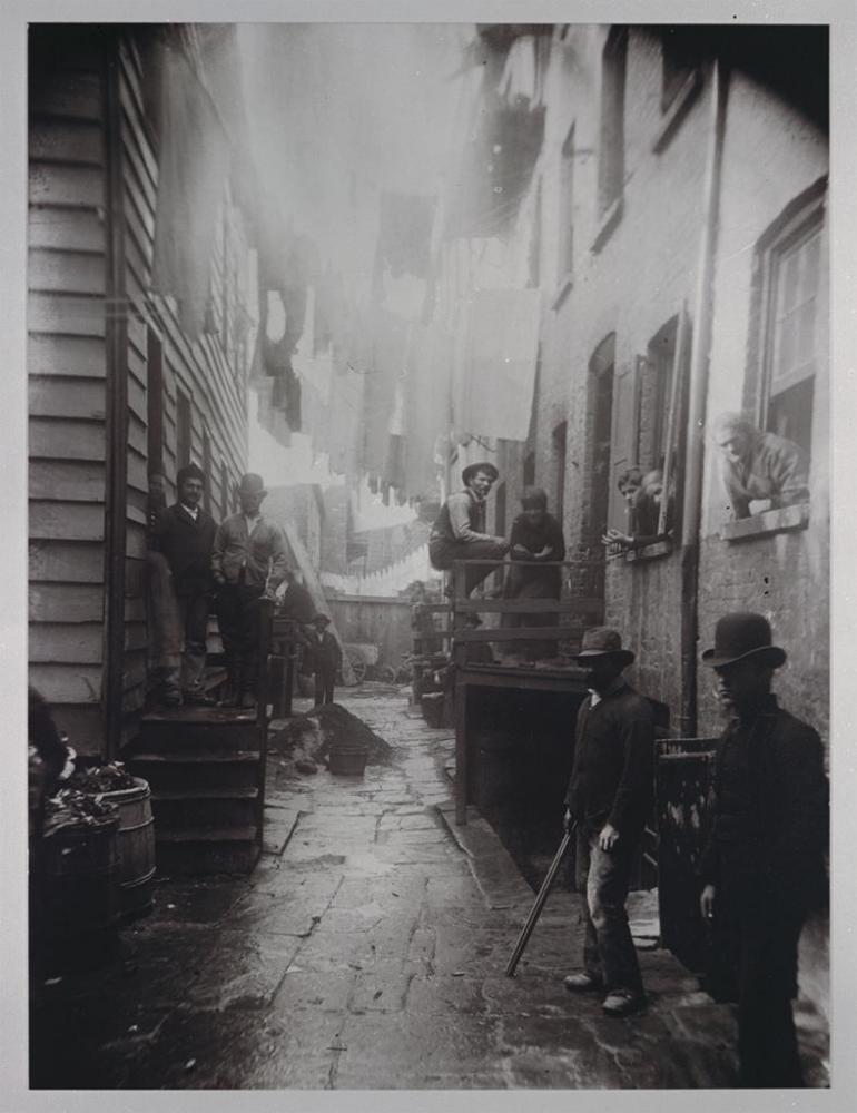 Bandit's Roost, by Jacob Riis, 1888