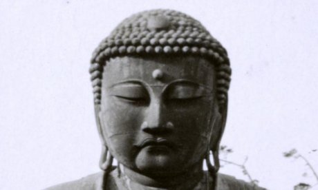  Daibutsu (image of Buddha) at Kamakura, Japan