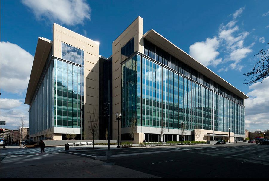 Photo of the Constitution Center, where the NEH offices are located