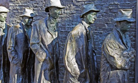 FDR/ Great Depression monument, Washington DC 