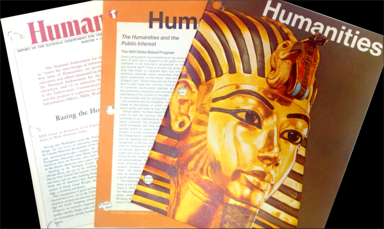 Early issues of Humanities Magazine