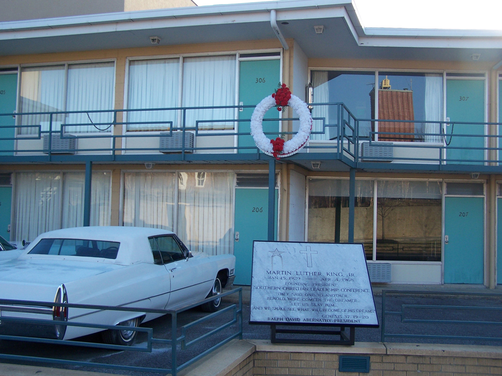 The Lorraine Motel, site of assasination of Dr. Martin Luther King, Jr.