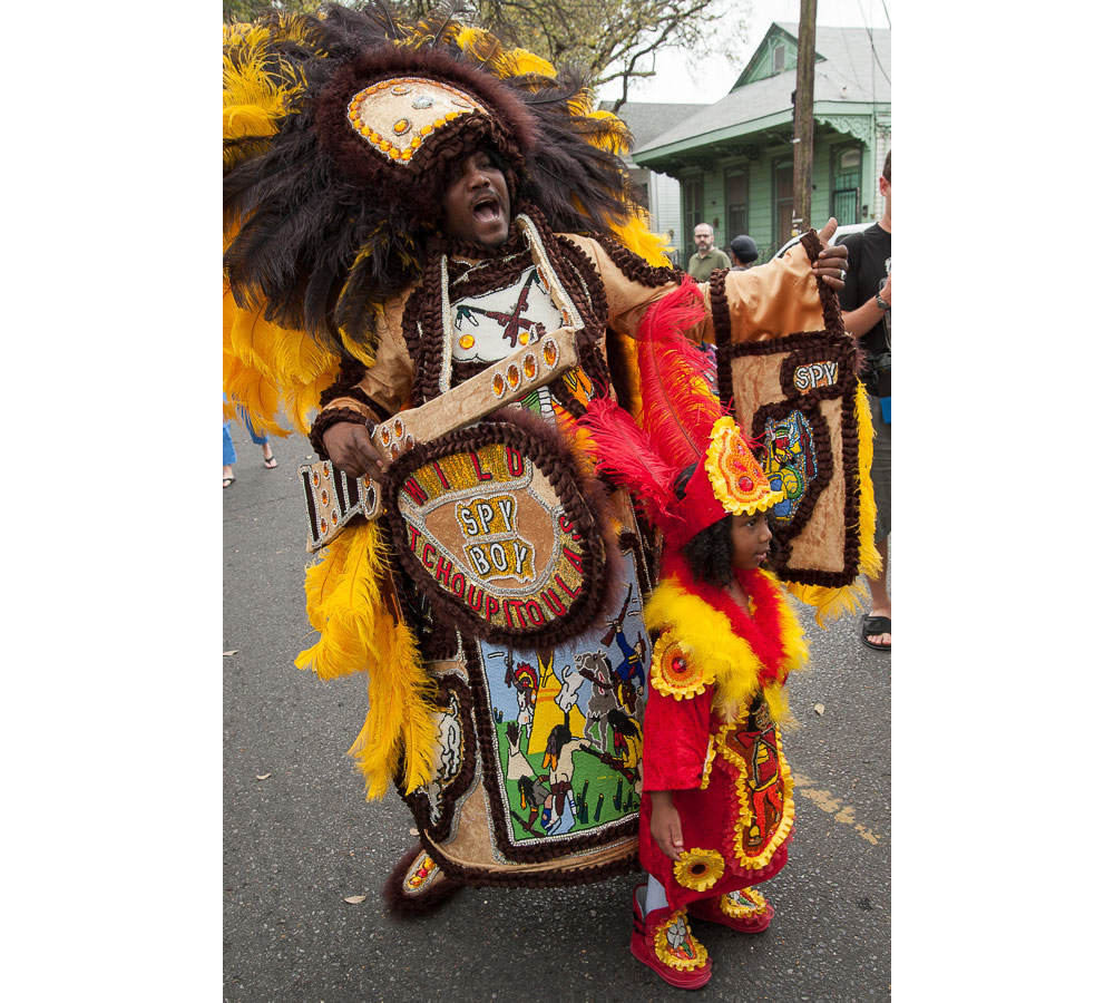 Gary Samson’s photography captures Mardi Gras Indians in action