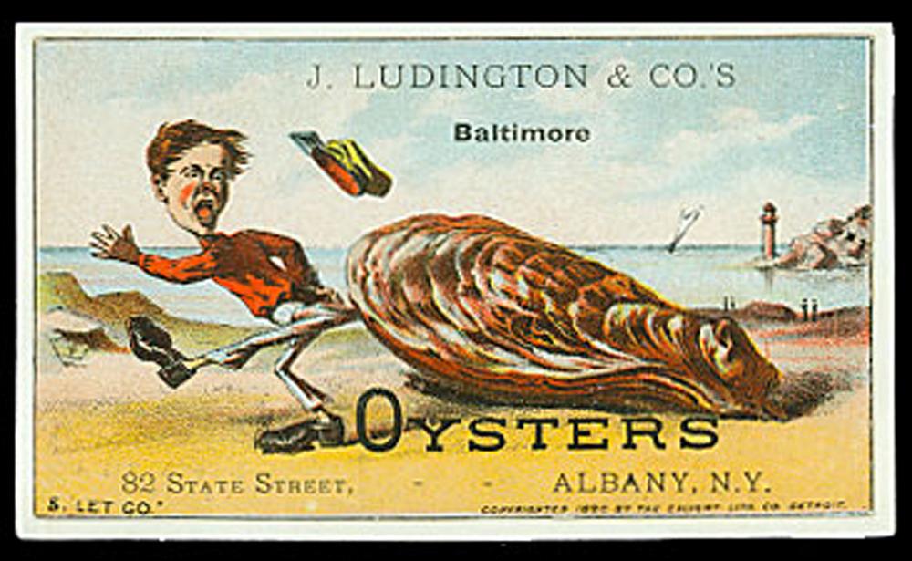 19th-century oyster advertising