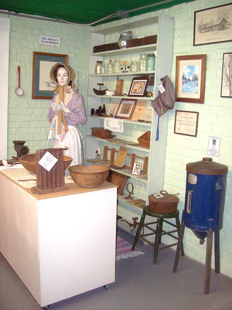 Mrs. Brown's Farm Kitchen in the lower level.