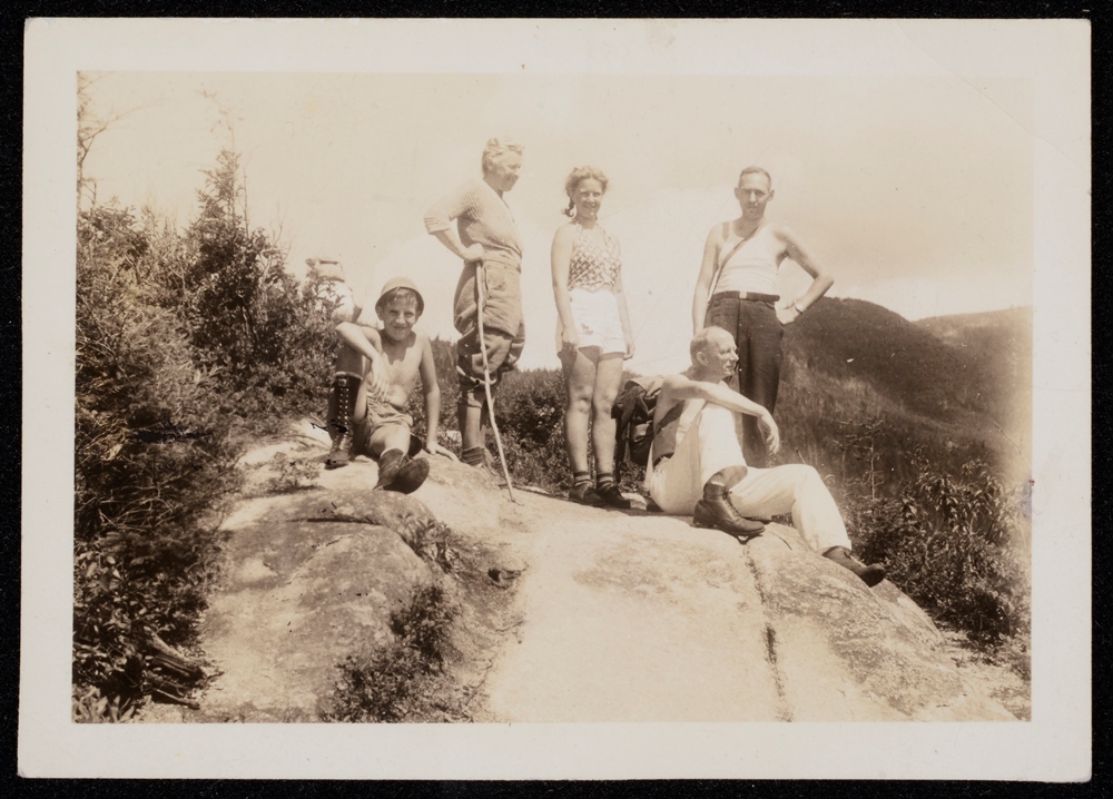 On the Old Bridle Path, Mount Lafayette, NH 1937.