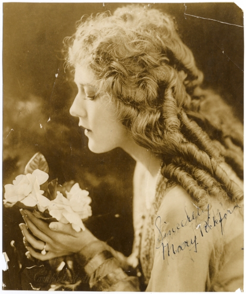 Portrait, Mary Pickford, undated. Bequest of Robert J. Devenney.