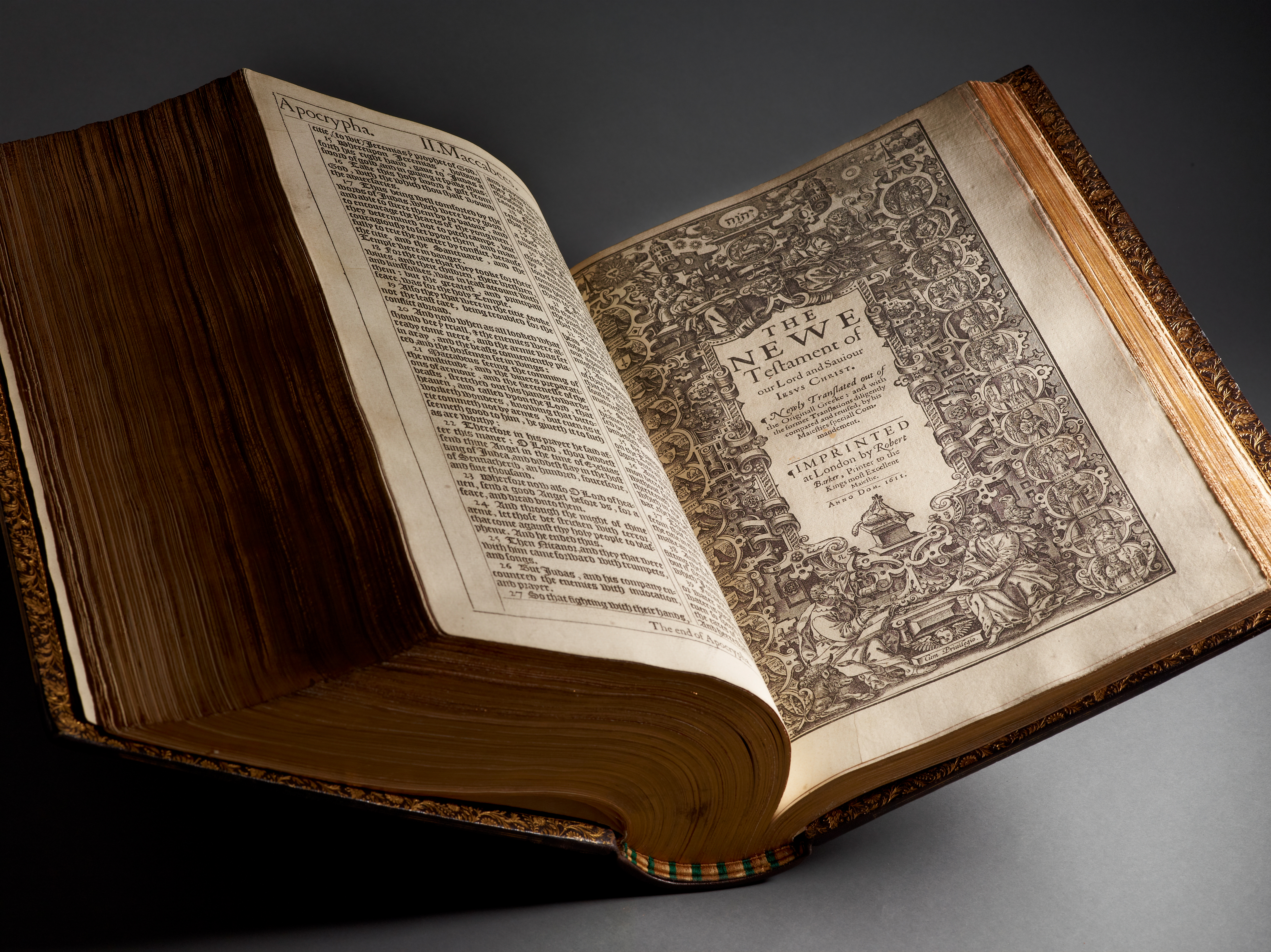 Bible, English, King James Version, London, 1617, eighteenth-century calf  with metalwork, Books, Manuscripts and Music from Medieval to Modern, 2022