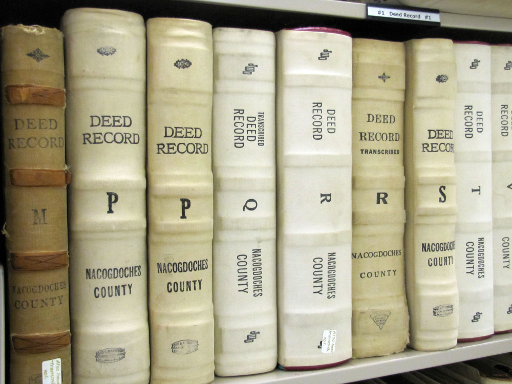Deed Books, Nacogdoches County