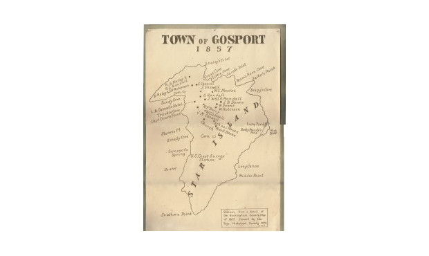1857 map of Gosport