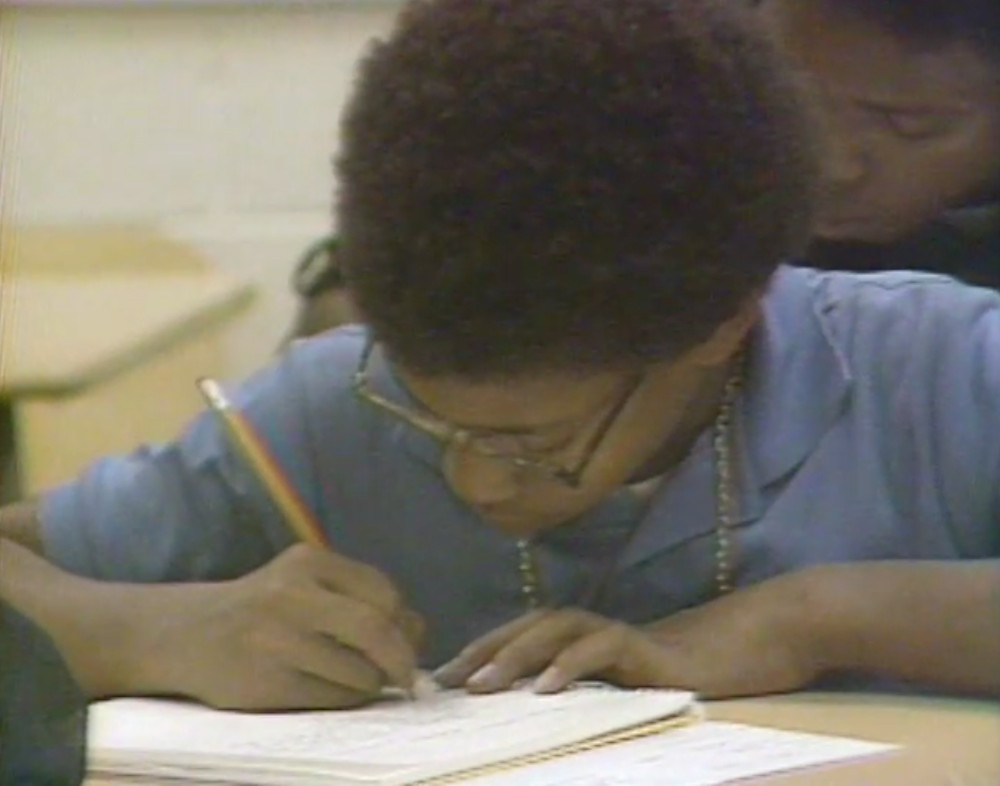 A Detroit student depicted in an ABJ segment on the state of public education.