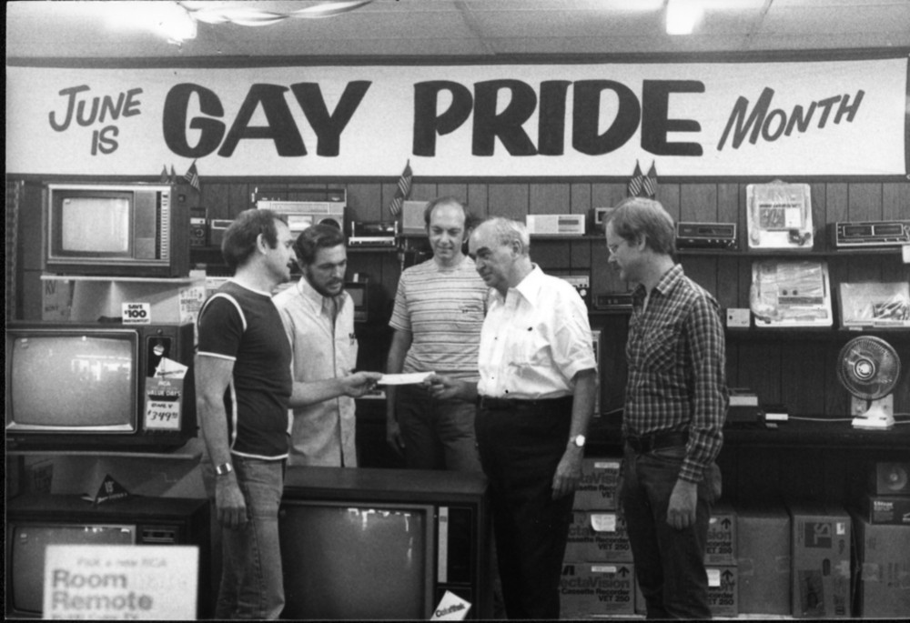 Gene Kittridge, owner of Gene's TV and long-time gay/lesbian philanthropist.